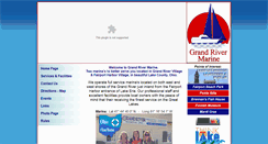 Desktop Screenshot of grandrivermarine.com